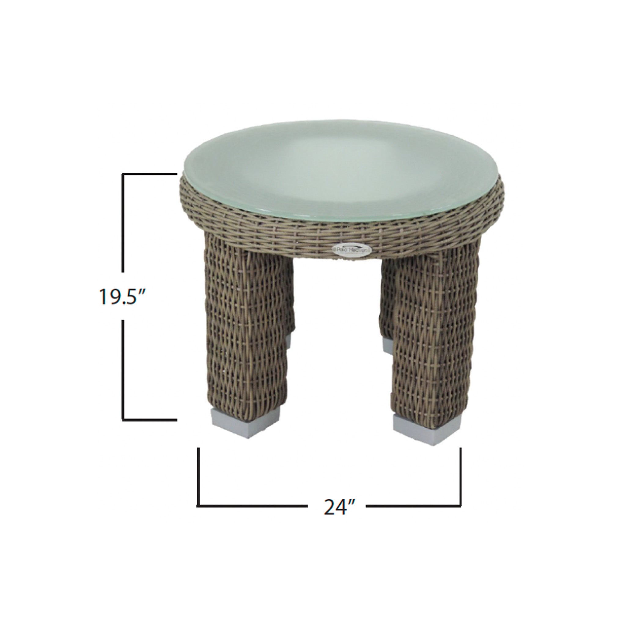 Palisades Round End Table