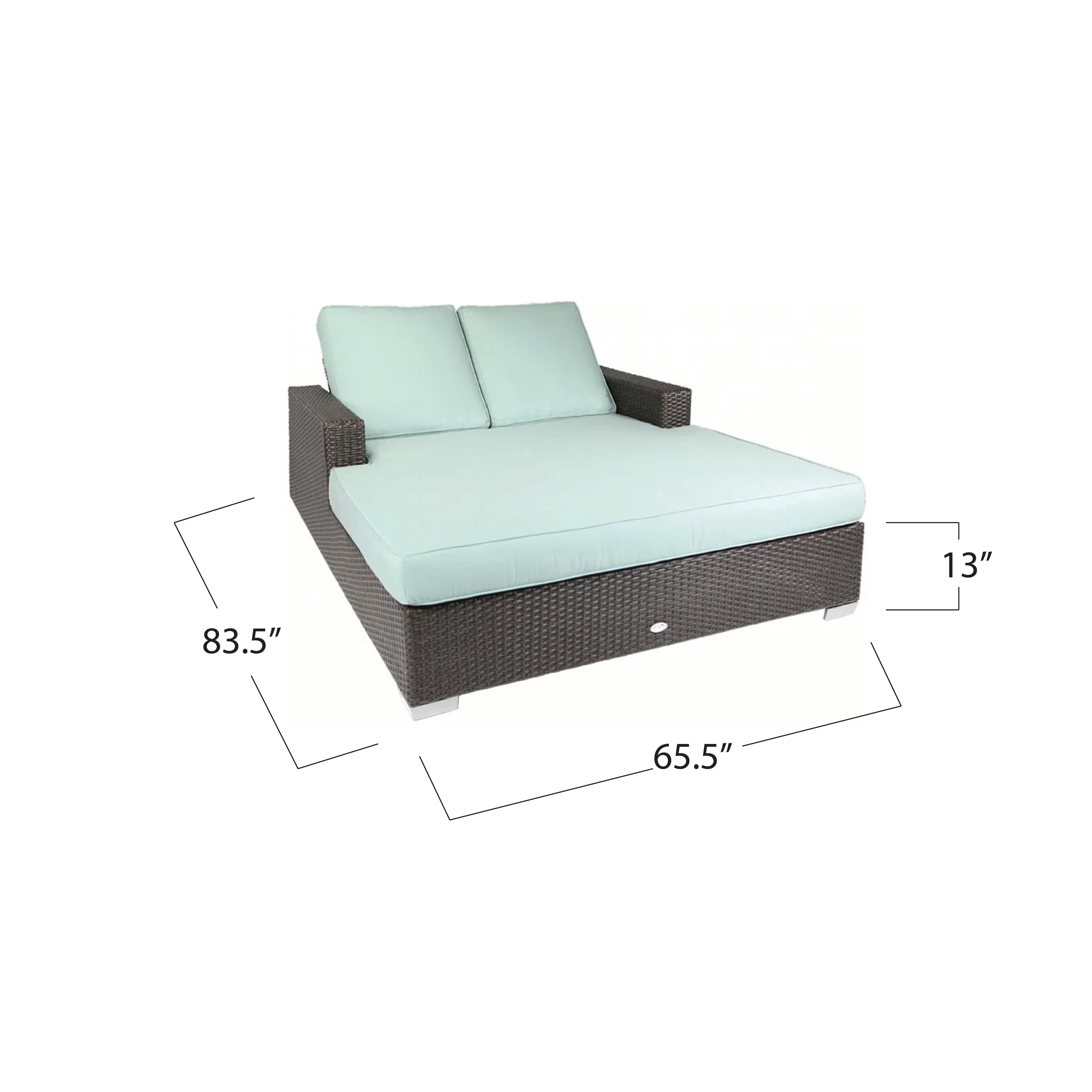 Signature Double Arm Chaise Lounger